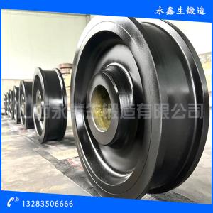 岸边抓斗起重机车轮锻件